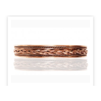 Braided Pure Copper Cuff